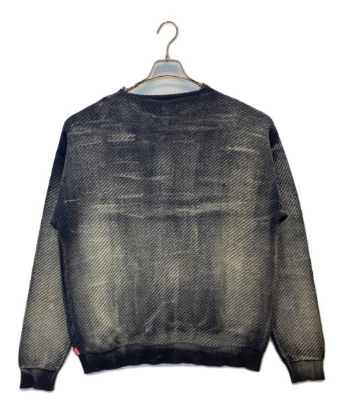 DIESEL（ディーゼル）DIESEL (ディーゼル) K-Klever クルーネックスウェットシャツ グレー サイズ:Ⅿの古着・服飾アイテム