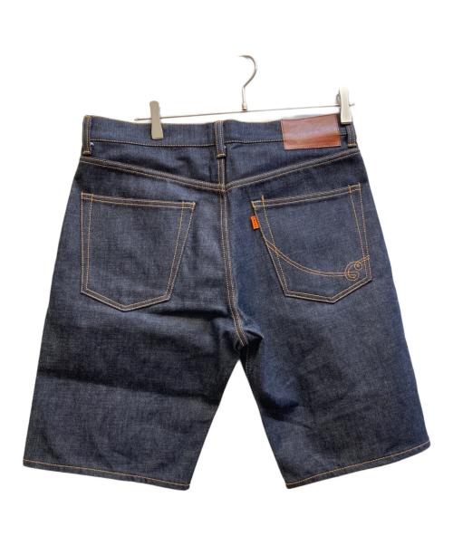 CALEE（キャリー）CALEE (キャリー) ハーフデニムパンツ インディゴ サイズ:34の古着・服飾アイテム