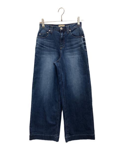 YANUK（ヤヌーク）YANUK (ヤヌーク) KATE ルーズバギーデニムパンツ インディゴ サイズ:23の古着・服飾アイテム