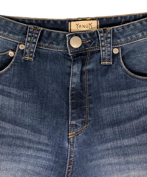 YANUK（ヤヌーク）YANUK (ヤヌーク) KATE ルーズバギーデニムパンツ インディゴ サイズ:23の古着・服飾アイテム