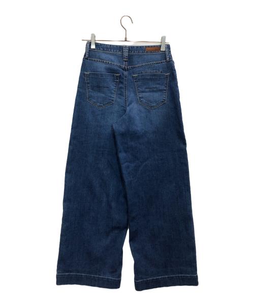 YANUK（ヤヌーク）YANUK (ヤヌーク) KATE ルーズバギーデニムパンツ インディゴ サイズ:23の古着・服飾アイテム