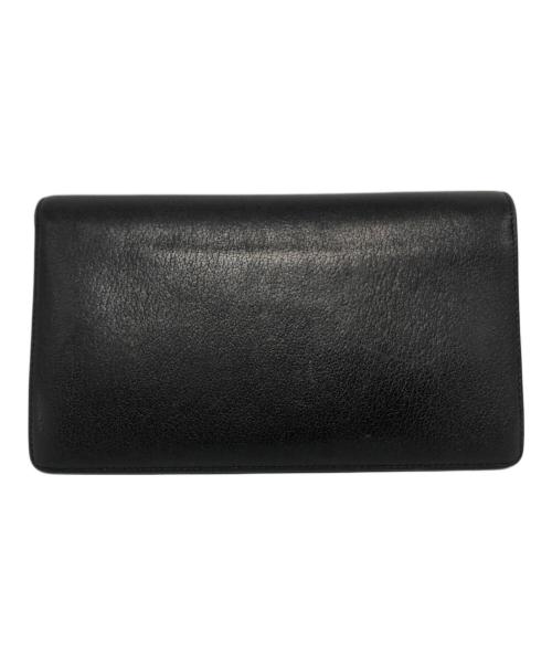 CHANEL（シャネル）CHANEL (シャネル) カメリア CCロングウォレット ブラックの古着・服飾アイテム