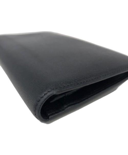 CHANEL（シャネル）CHANEL (シャネル) カメリア CCロングウォレット ブラックの古着・服飾アイテム