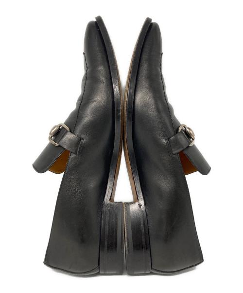 GUCCI（グッチ）GUCCI (グッチ) ホースビットローファー ブラック サイズ:41 1/2の古着・服飾アイテム
