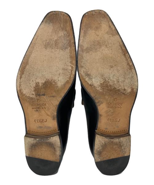 GUCCI（グッチ）GUCCI (グッチ) ホースビットローファー ブラック サイズ:41 1/2の古着・服飾アイテム