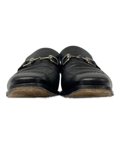 GUCCI（グッチ）GUCCI (グッチ) ホースビットローファー ブラック サイズ:41 1/2の古着・服飾アイテム