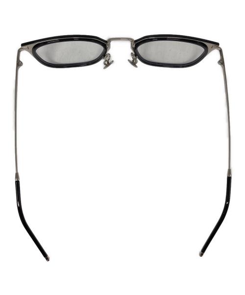 JIN'S（ジンズ）JIN'S (ジンズ) TAKAGI TAKUYA 伊達眼鏡 ブラック×シルバー サイズ:SIZE 49.0□22.5の古着・服飾アイテム