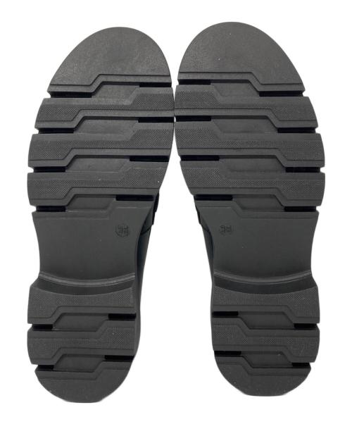 CORSO ROMA 9（コルソローマノーヴェ）CORSO ROMA 9 (コルソローマノーヴェ) 厚底ビットローファー ブラック サイズ:36の古着・服飾アイテム