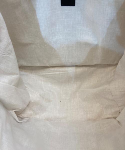 MAISON N.H PARIS（メゾン・エヌ・アッシュ・パリ）MAISON N.H PARIS (メゾン・エヌ・アッシュ・パリ) Raffia Shopping Bag ブラックの古着・服飾アイテム