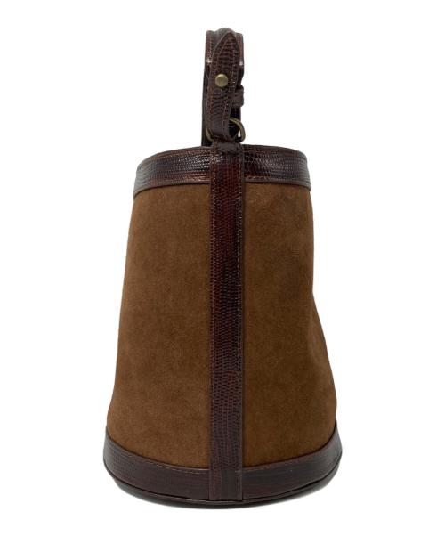 ANTHOLOGY PARIS（アンソロジー パリス）ANTHOLOGY PARIS (アンソロジー パリス) バケットバッグ ブラウンの古着・服飾アイテム