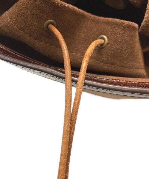 ANTHOLOGY PARIS（アンソロジー パリス）ANTHOLOGY PARIS (アンソロジー パリス) バケットバッグ ブラウンの古着・服飾アイテム