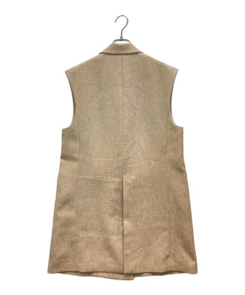 journal standard L'essage（ジャーナルスタンダード レサージュ）journal standard L'essage (ジャーナルスタンダード レサージュ) リネンライクオックスベスト ベージュ サイズ:-の古着・服飾アイテム
