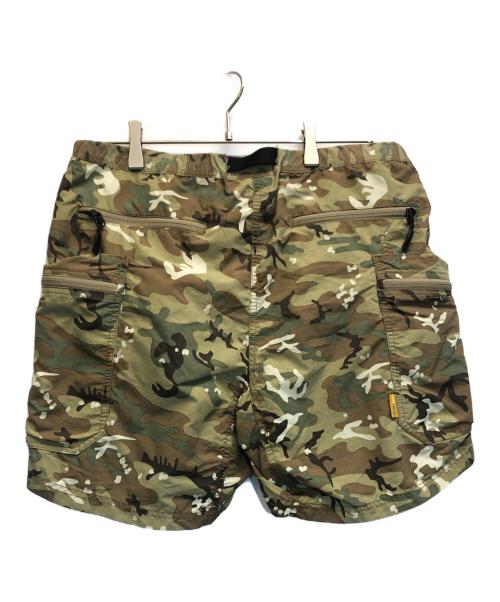 GRIP SWANY（グリップスワニー）GRIP SWANY (グリップスワニー) カモフラハーフパンツ グリーン サイズ:Mの古着・服飾アイテム
