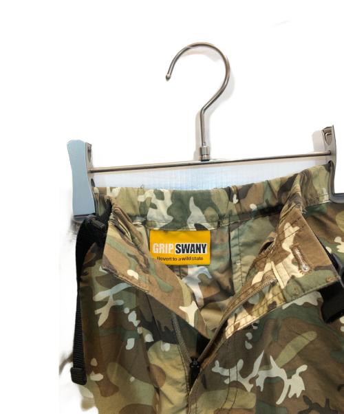 GRIP SWANY（グリップスワニー）GRIP SWANY (グリップスワニー) カモフラハーフパンツ グリーン サイズ:Mの古着・服飾アイテム
