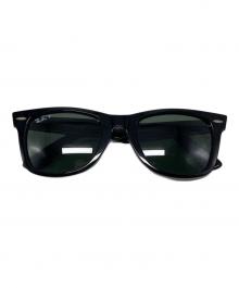 RAY-BAN（レイバン）の古着「サングラス/WAYFARER/RB2140-F」｜ブラック