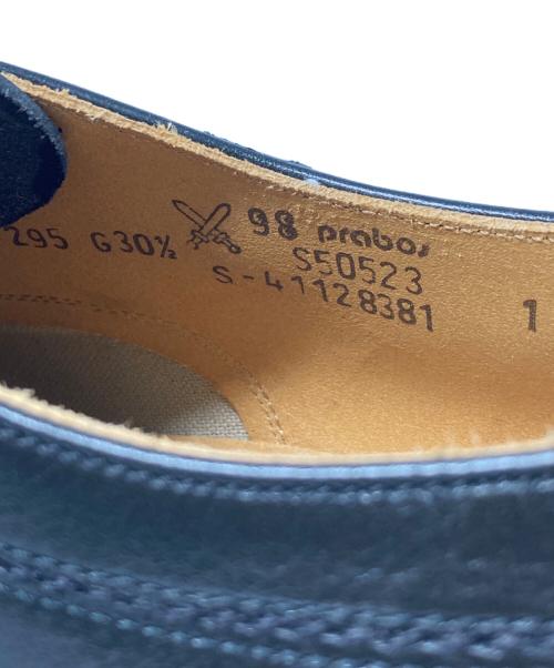 MILITARY（ミリタリー）MILITARY (ミリタリー) チェコ軍レザーサービスシューズ ブラック サイズ:295の古着・服飾アイテム