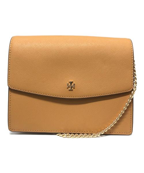 TORY BURCH（トリーバーチ）TORY BURCH (トリーバーチ) ロビンソン チェーンショルダーバッグ ベージュの古着・服飾アイテム