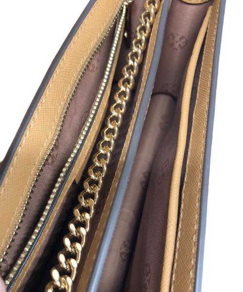 TORY BURCH（トリーバーチ）TORY BURCH (トリーバーチ) ロビンソン チェーンショルダーバッグ ベージュの古着・服飾アイテム