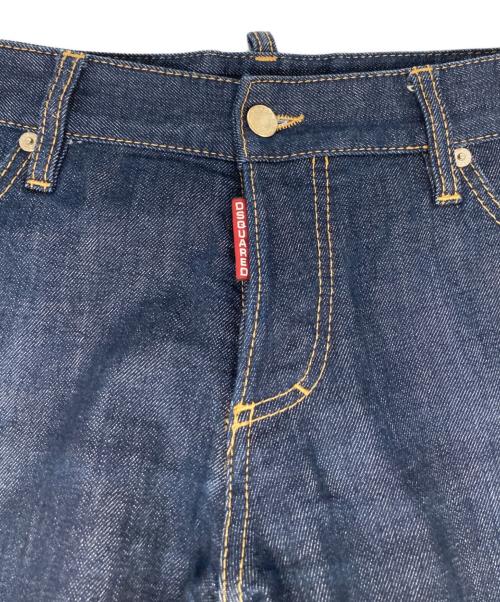 DSQUARED2（ディースクエアード）DSQUARED2 (ディースクエアード) ダークウォッシュスリムデニム インディゴ サイズ:50の古着・服飾アイテム