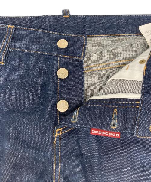 DSQUARED2（ディースクエアード）DSQUARED2 (ディースクエアード) ダークウォッシュスリムデニム インディゴ サイズ:50の古着・服飾アイテム
