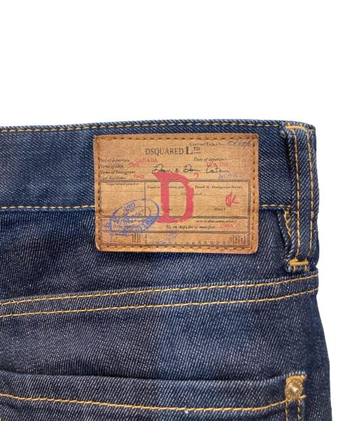 DSQUARED2（ディースクエアード）DSQUARED2 (ディースクエアード) ダークウォッシュスリムデニム インディゴ サイズ:50の古着・服飾アイテム