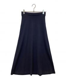 EVERYDAY I LIKE.（エヴリデイ アイ ライク）の古着「New Jersey Flare スカート」｜ネイビー