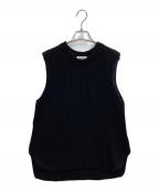 EVERYDAY I LIKE.エヴリデイ アイ ライク）の古着「Polite ニット ベスト」｜ブラック