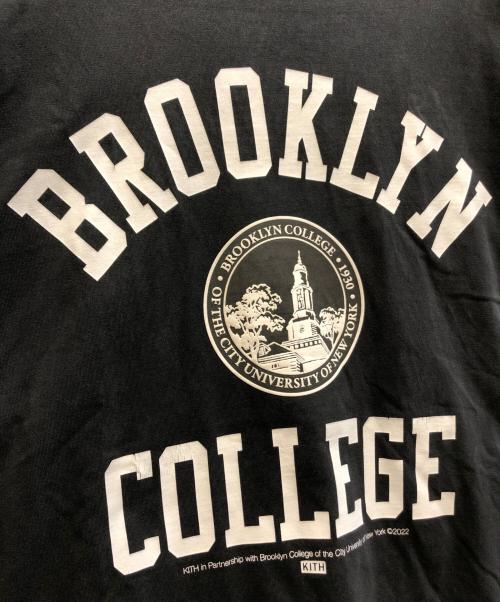 KITH（キス）KITH (キス) Russell Athletic For CUNY (ラッセル アスレチック) カレッジプリントTシャツ ブラック サイズ:XXLの古着・服飾アイテム