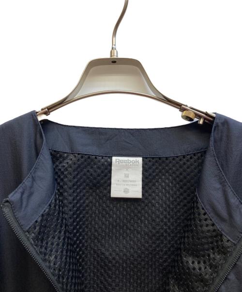 REEBOK（リーボック）REEBOK (リーボック) N.HOOLYWOOD (エヌ ハリウッド) ナイロンジャケット ブラック サイズ:Oの古着・服飾アイテム