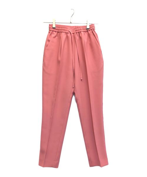 YORI（ヨリ）yori (ヨリ) サラサラスティックパンツ ピンク サイズ:34の古着・服飾アイテム