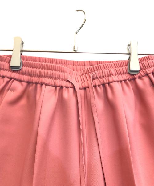 YORI（ヨリ）yori (ヨリ) サラサラスティックパンツ ピンク サイズ:34の古着・服飾アイテム
