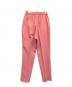 yori (ヨリ) サラサラスティックパンツ ピンク サイズ:34：5000円