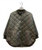Spick and Spanスピックアンドスパン）の古着「Peキルティングブルゾン」｜カーキ