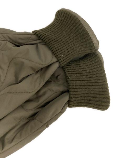 Spick and Span（スピックアンドスパン）Spick and Span (スピックアンドスパン) Peキルティングブルゾン カーキ サイズ:36の古着・服飾アイテム