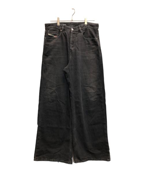 DIESEL（ディーゼル）DIESEL (ディーゼル) Relaxed jeans d-rise ブラック サイズ:W30の古着・服飾アイテム