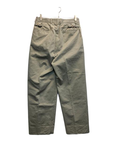 STEVEN ALAN（スティーブンアラン）STEVEN ALAN (スティーブンアラン) NTB IN 2PLEATED DRESS TROUSER ベージュ サイズ:Mの古着・服飾アイテム