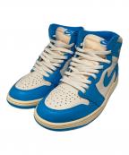 NIKEナイキ）の古着「エア ジョーダン 1 HIGH OG」｜ブルー×ホワイト
