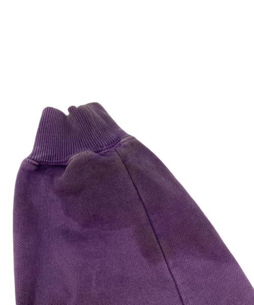 X-LARGE（エクストララージ）X-LARGE (エクストララージ) PIGMENT DYED EMBOSS LOGO ZIP HOODED SWEAT パープル サイズ:Ⅿの古着・服飾アイテム
