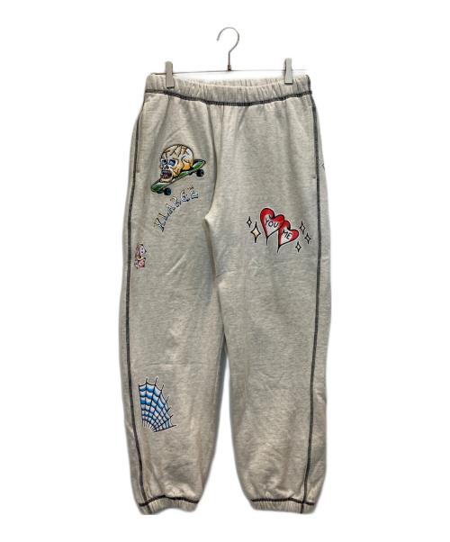 X-LARGE（エクストララージ）X-LARGE (エクストララージ) TIME SWEATPANTS グレー サイズ:Ⅿの古着・服飾アイテム