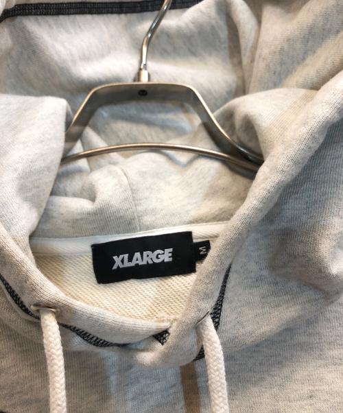 X-LARGE（エクストララージ）X-LARGE (エクストララージ) GOOD TIME HOODED SWEATSHIRT グレー サイズ:Ⅿの古着・服飾アイテム