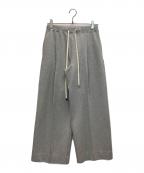 Ron Hermanロンハーマン）の古着「タックワイドスウェットパンツ」｜グレー