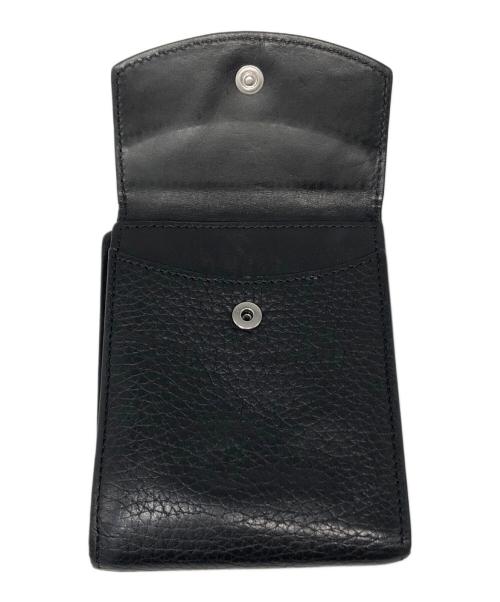 Maison Margiela（メゾンマルジェラ）Maison Margiela (メゾンマルジェラ) 2つ折り財布 ブラックの古着・服飾アイテム