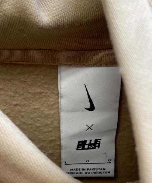 NIKE（ナイキ）NIKE (ナイキ) Billie Eillsh (ビリー・アイリッシュ) AS M NRG LA HOODIE ベージュ サイズ:Lの古着・服飾アイテム