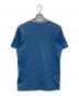 MONCLER (モンクレール) ネックロゴ刺繍Tシャツ ブルー サイズ:M：14000円