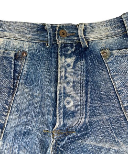 MISTER FREEDOM（ミスターフリーダム）MISTER FREEDOM (ミスターフリーダム) SUGAR CANE (シュガーケーン) シンチバックデニムパンツ インディゴ サイズ:76cm(W30)の古着・服飾アイテム