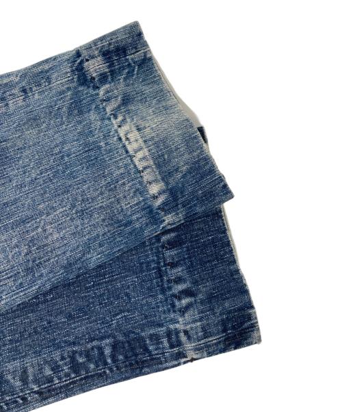 MISTER FREEDOM（ミスターフリーダム）MISTER FREEDOM (ミスターフリーダム) SUGAR CANE (シュガーケーン) シンチバックデニムパンツ インディゴ サイズ:76cm(W30)の古着・服飾アイテム
