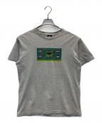 stussyステューシー）の古着「90‘sプリントTシャツ」｜グレー