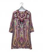 ETROエトロ）の古着「ペイズリー柄ワンピース」｜パープル
