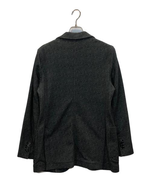 CIRCOLO 1901（チルコロ1901）Circolo 1901 (チルコロ1901) ヘリンボーンスウェット地テーラードジャケット グレー サイズ:46の古着・服飾アイテム