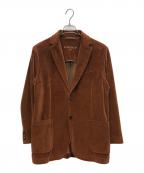 CIRCOLO 1901チルコロ1901）の古着「ベロアテーラードジャケット」｜ブラウン